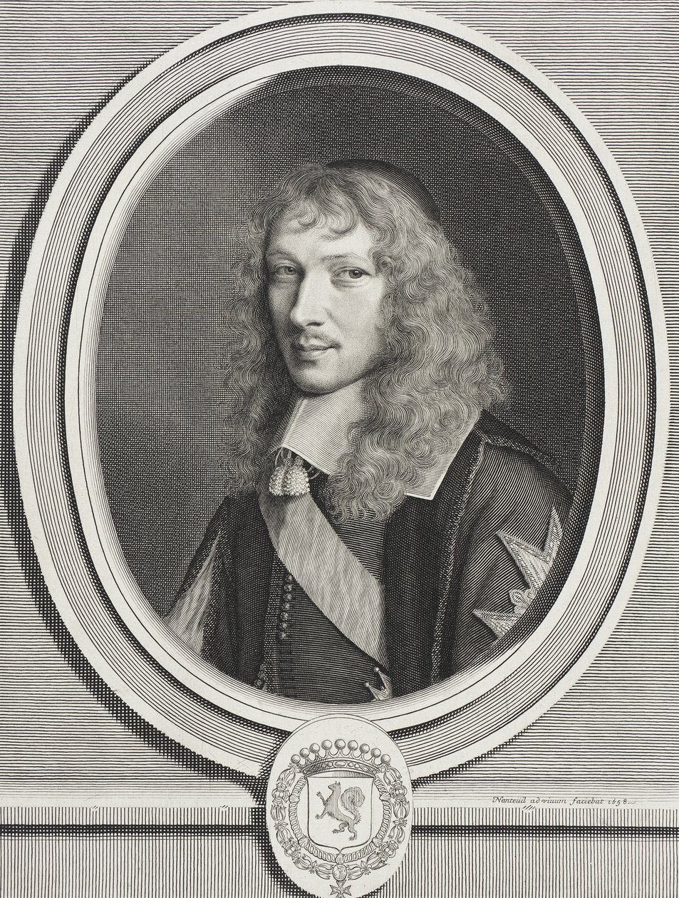 Basile Fouquet af Robert Nanteuil