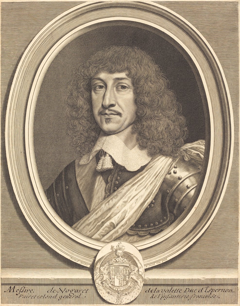 Bernard, hertug af Epernon af Robert Nanteuil
