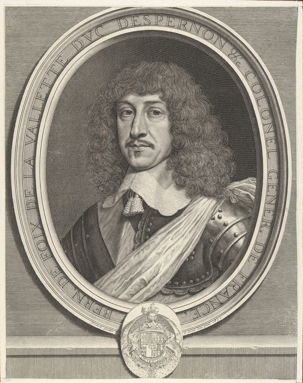 Bernard de Foix de La Valette, hertug af Epernon, 1630. af Robert Nanteuil