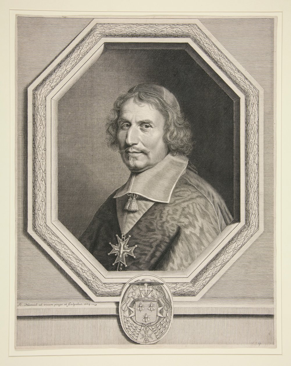 Kardinal Antoine Barberin, ærkebiskop af Reims (ærkebiskop af Reims) af Robert Nanteuil