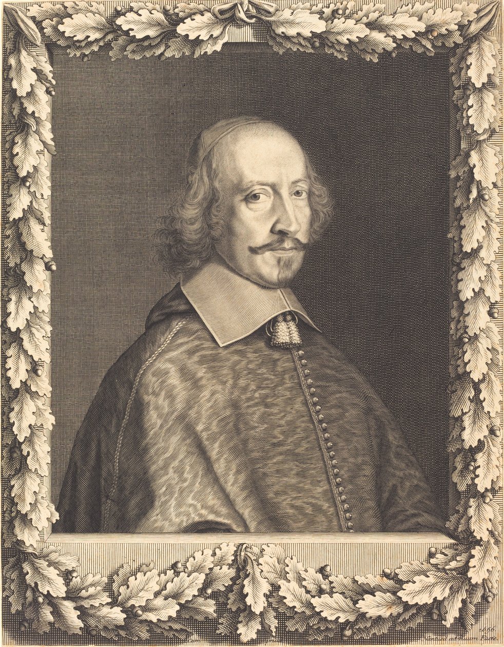 Kardinal Jules Mazarin af Robert Nanteuil