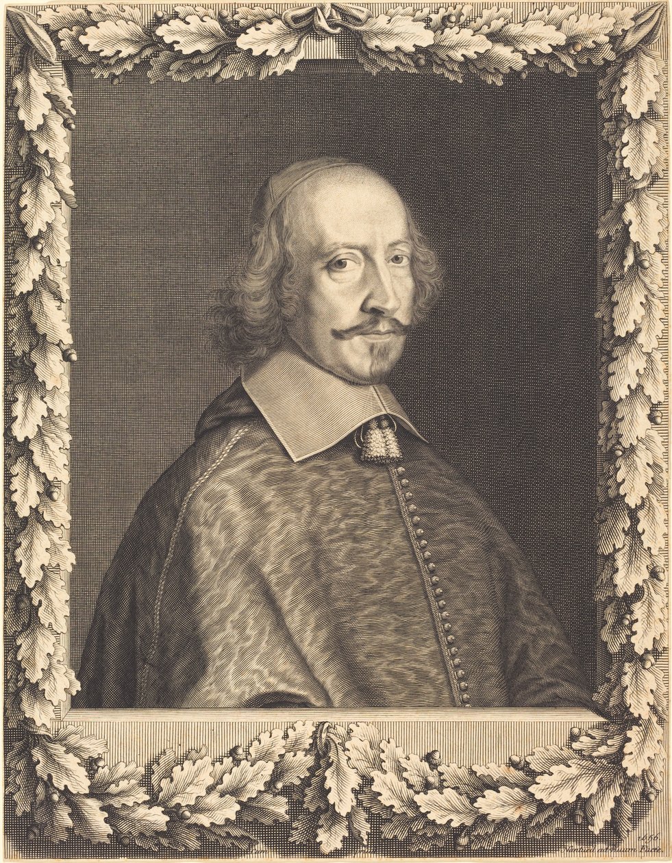 Kardinal Jules Mazarin af Robert Nanteuil