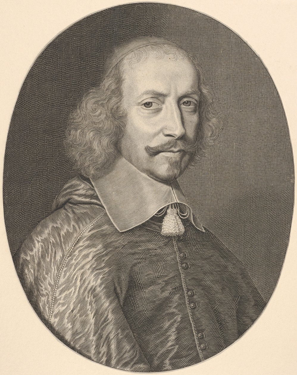 Kardinal Jules Mazarin af Robert Nanteuil