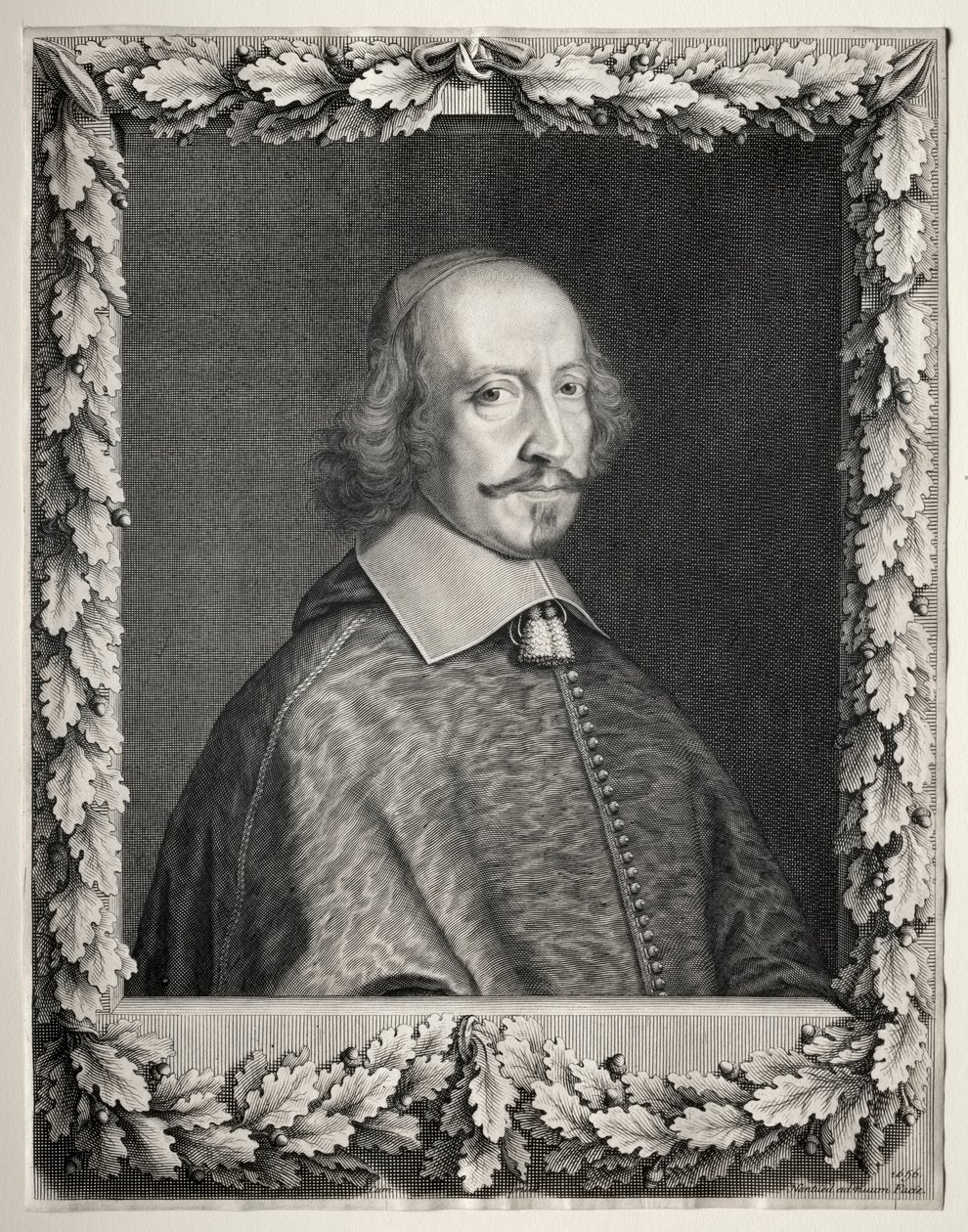 Kardinal Mazarin af Robert Nanteuil