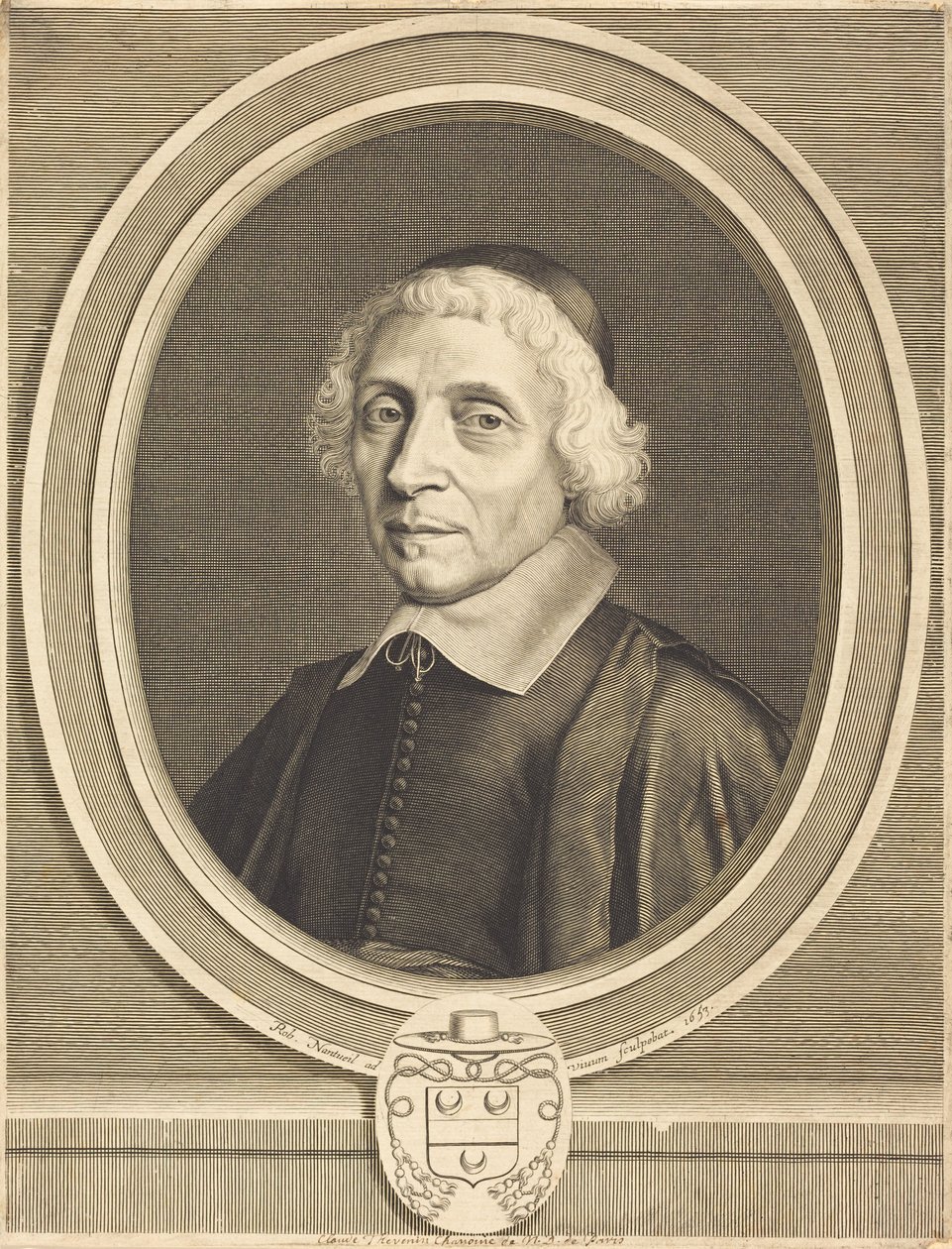 Kardinal de Bonzi af Robert Nanteuil