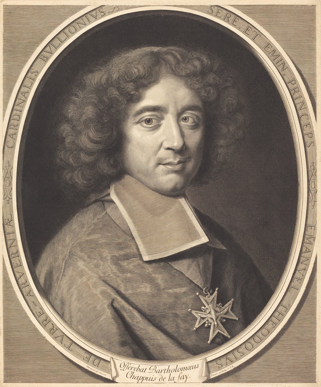 Kardinal af Bouillon af Robert Nanteuil