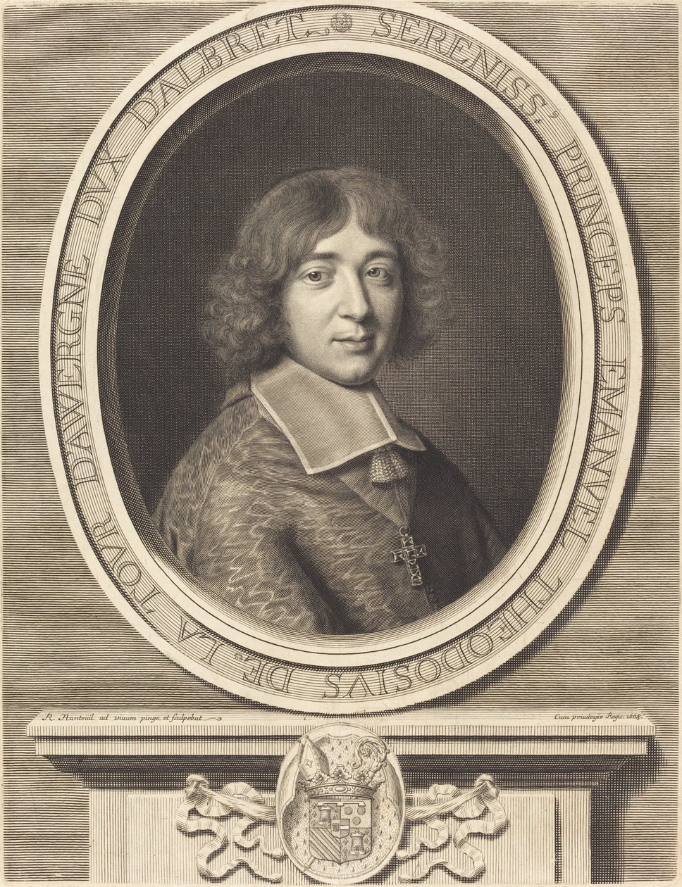 Kardinal af Bouillon af Robert Nanteuil