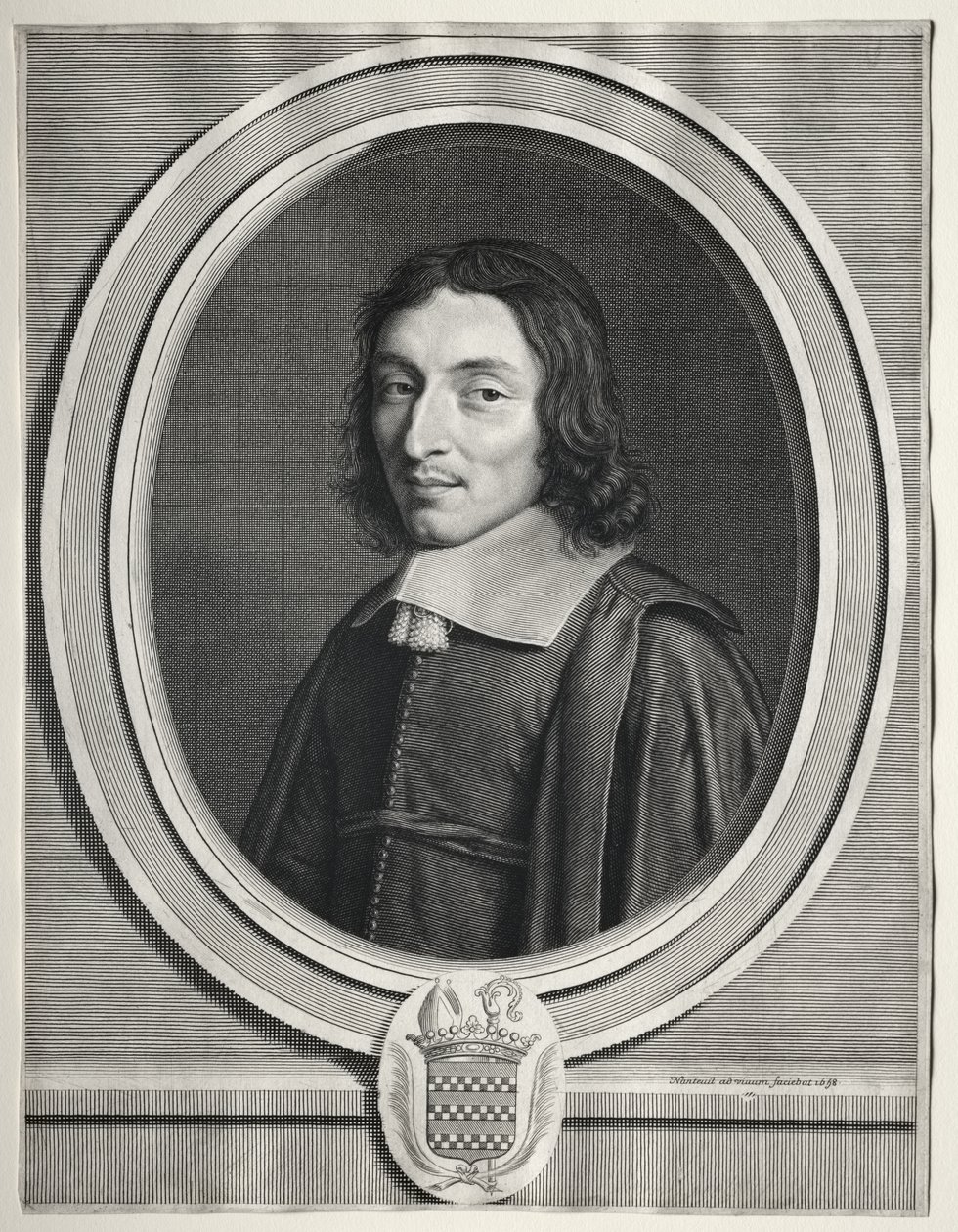Kardinal af Coislin af Robert Nanteuil