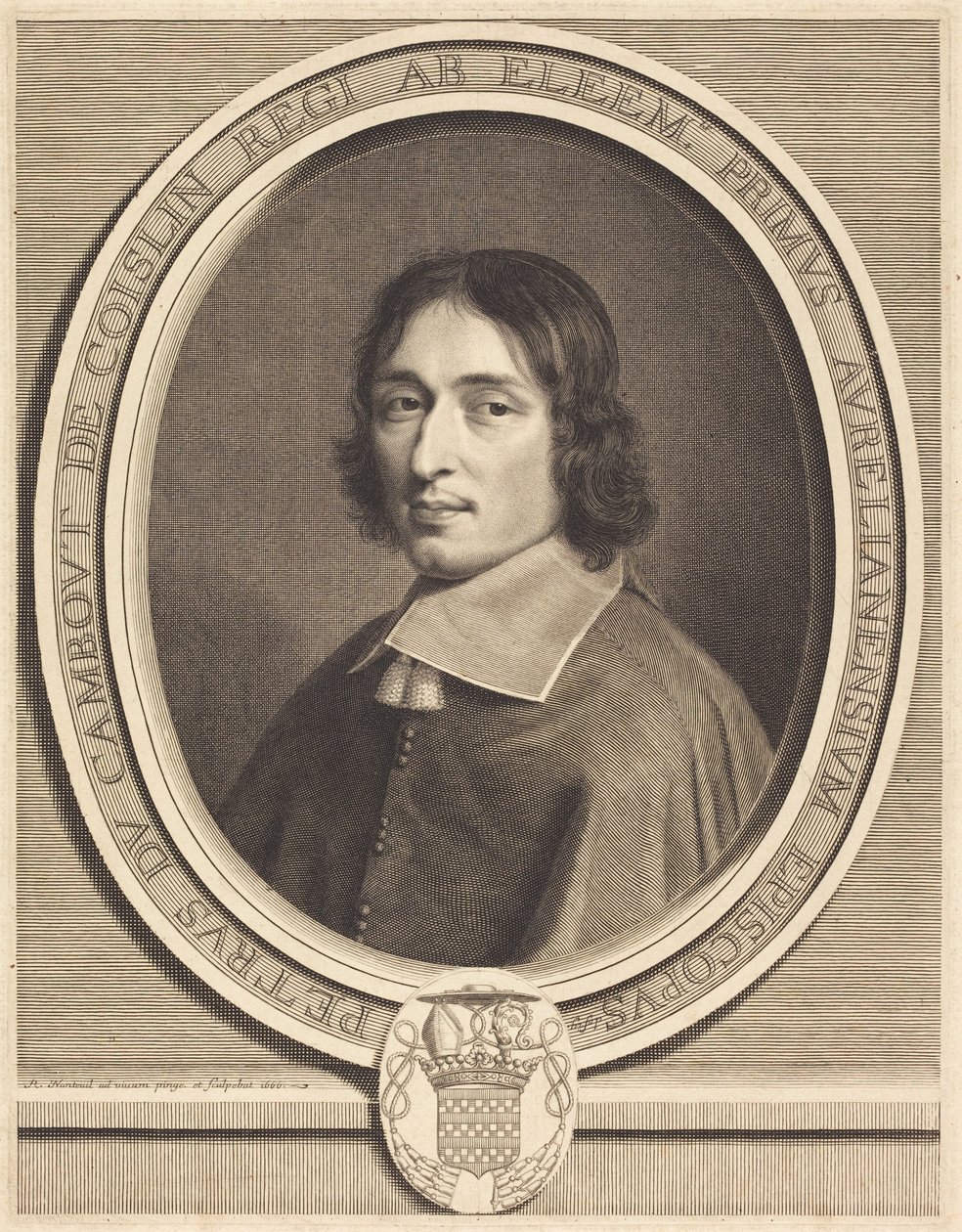 Kardinal de Coislin af Robert Nanteuil