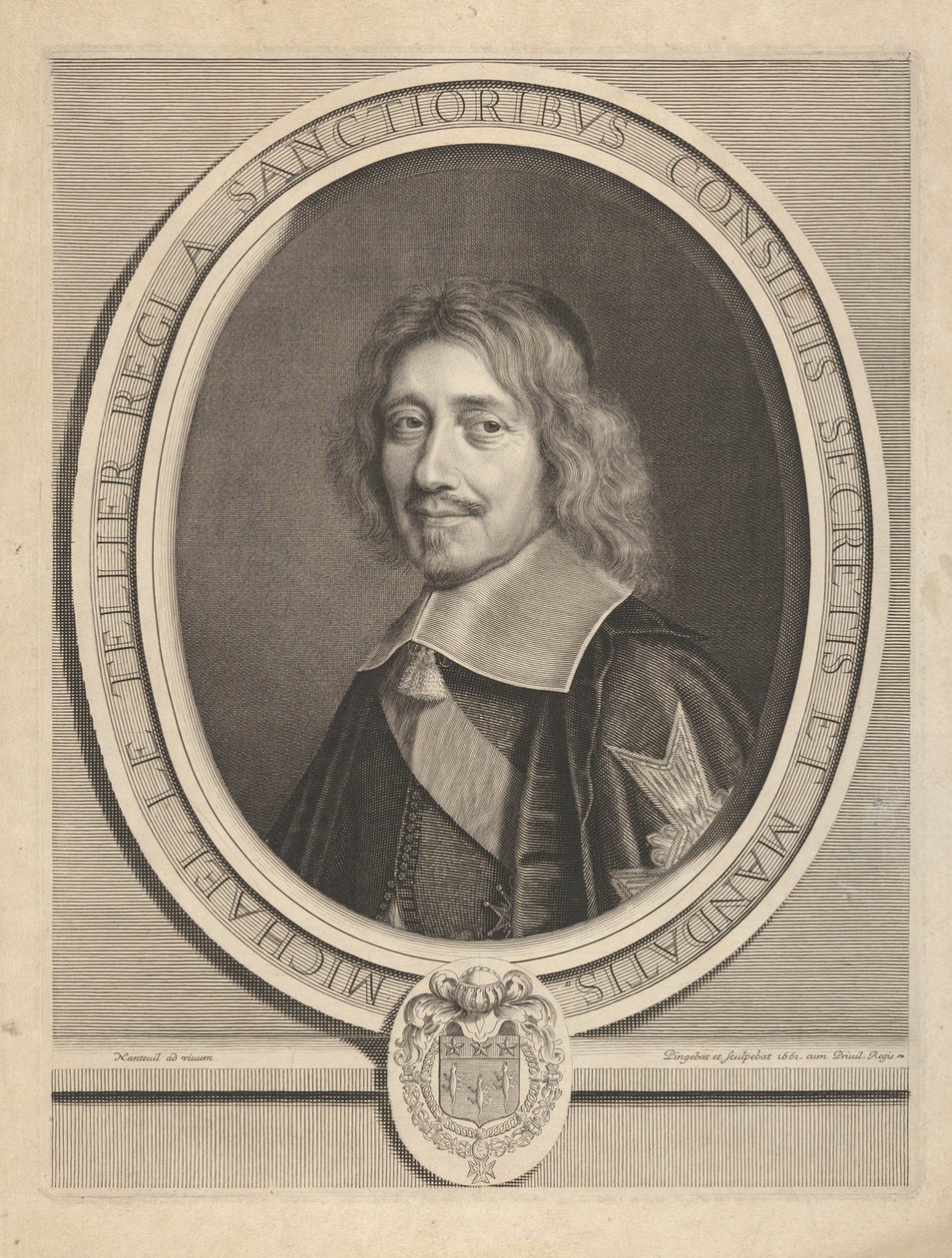 Kansler Michel 4. Le Tellier af Robert Nanteuil