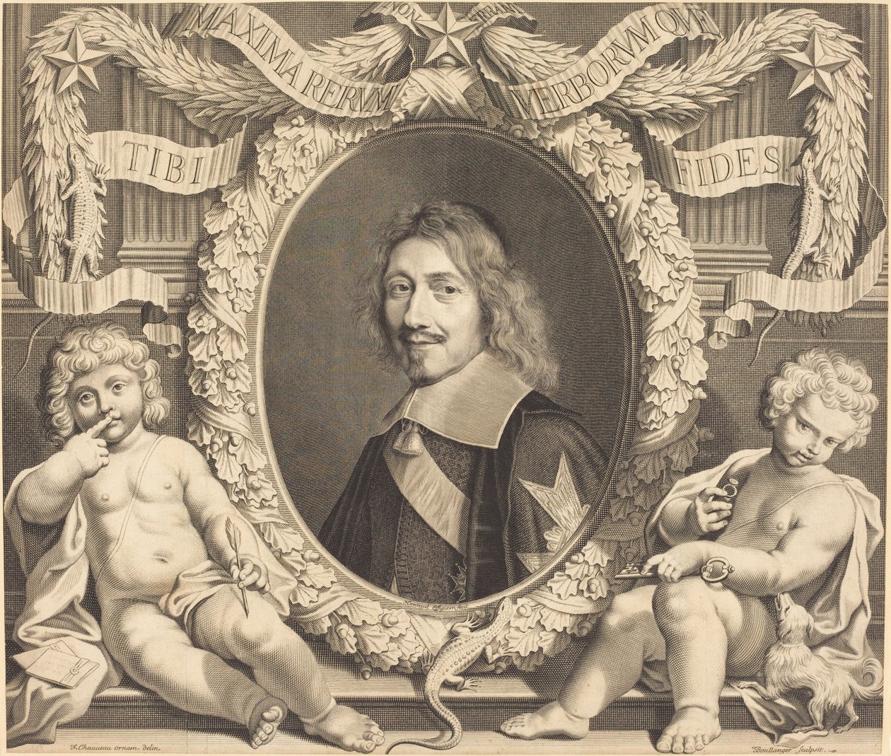 kansler Michel Le Tellier af Robert Nanteuil