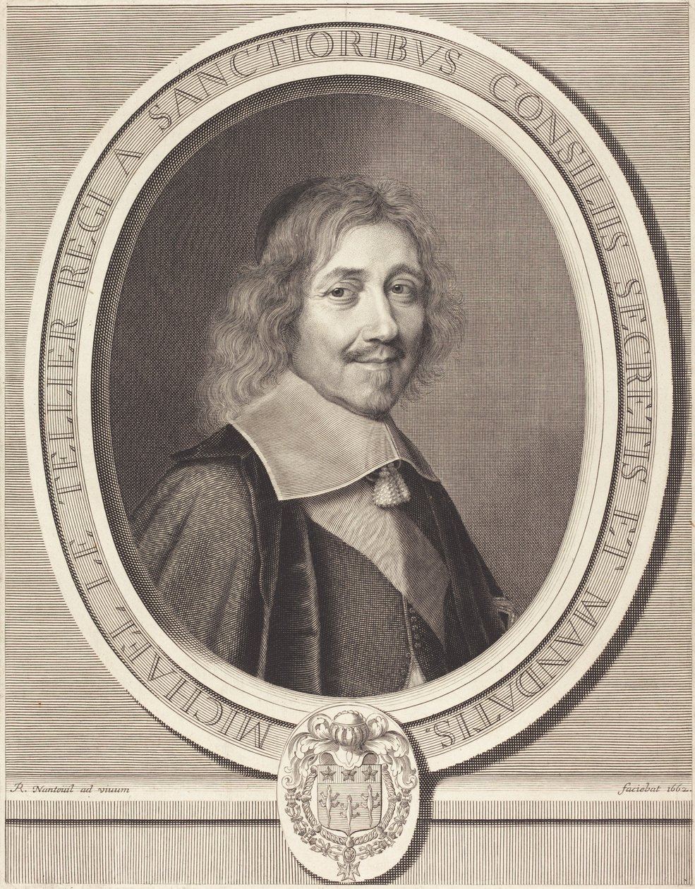 kansler Michel Le Tellier af Robert Nanteuil