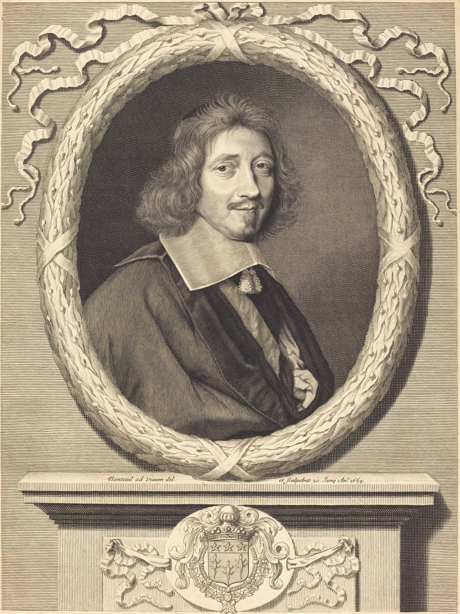 kansler Michel Le Tellier af Robert Nanteuil