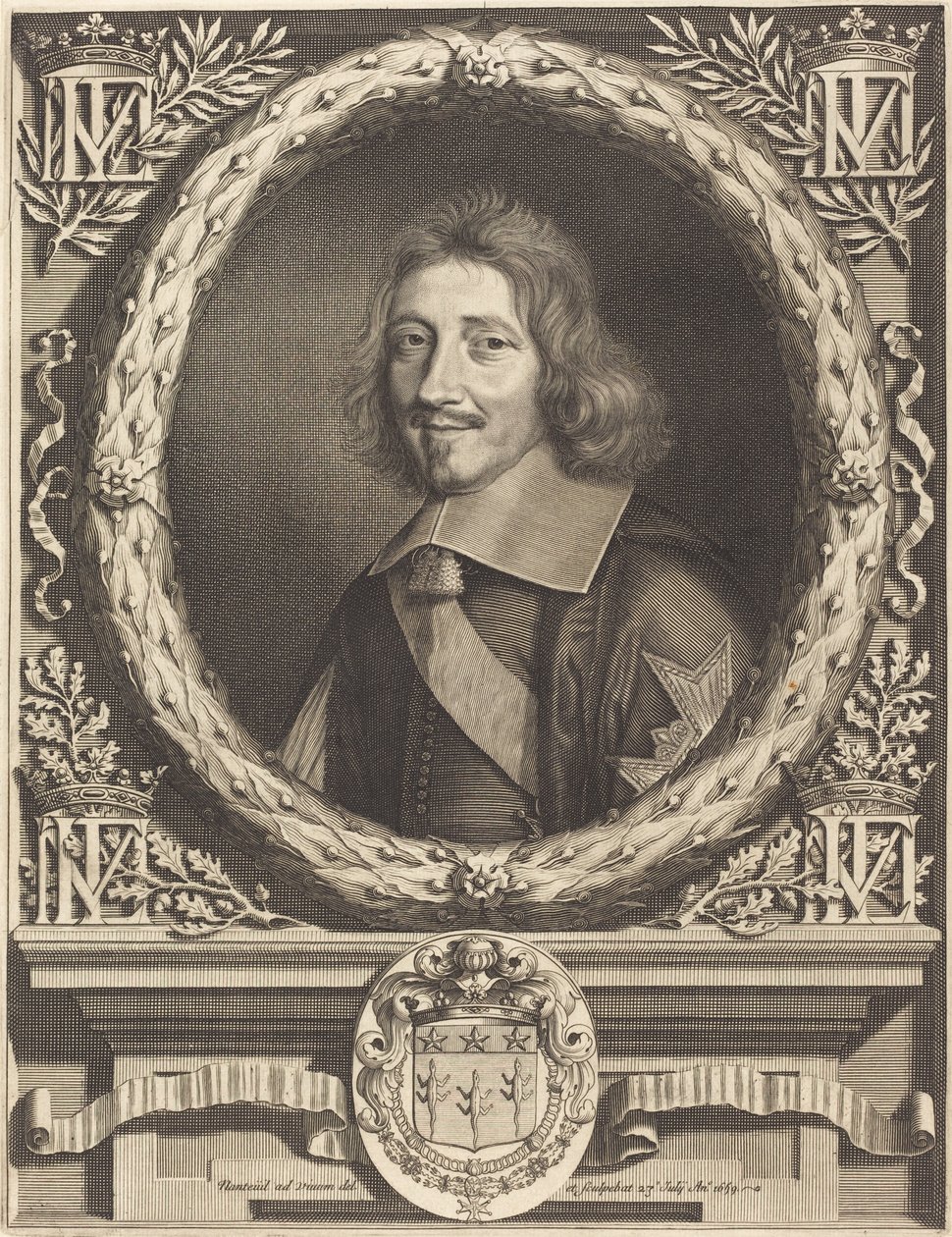 kansler Michel Le Tellier af Robert Nanteuil