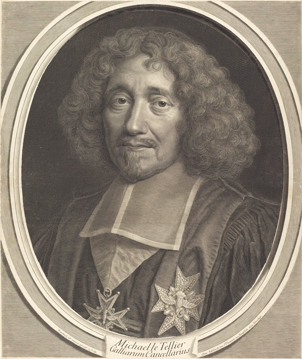 kansler Michel Le Tellier af Robert Nanteuil