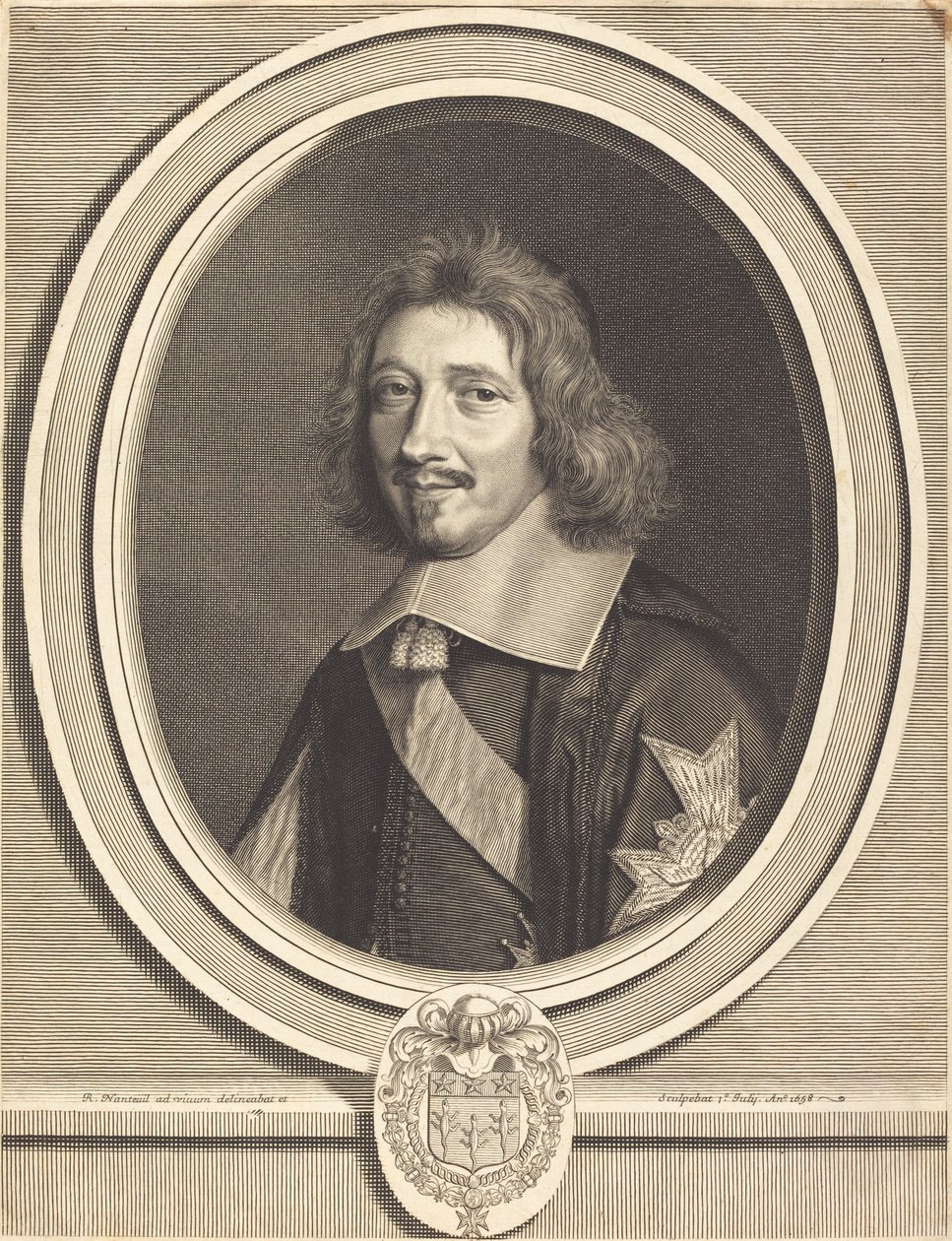 kansler Michel Le Tellier af Robert Nanteuil
