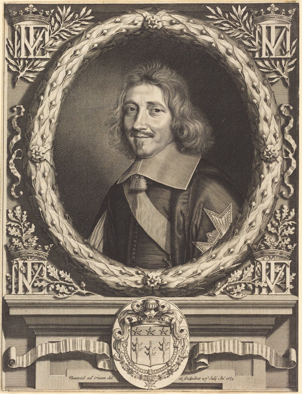 Kansler Michel Le Tellier af Robert Nanteuil