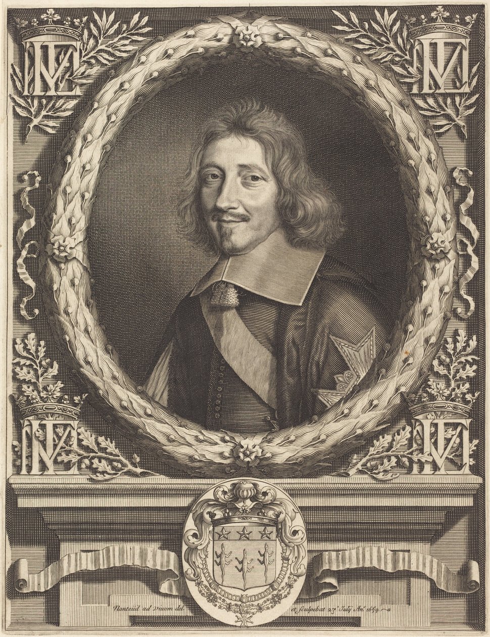 Kansler Michel Le Tellier af Robert Nanteuil