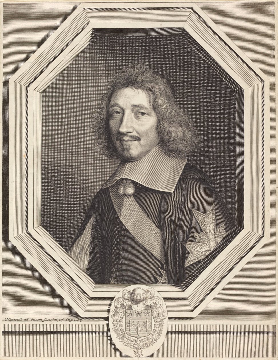 Kansler Michel Le Tellier af Robert Nanteuil