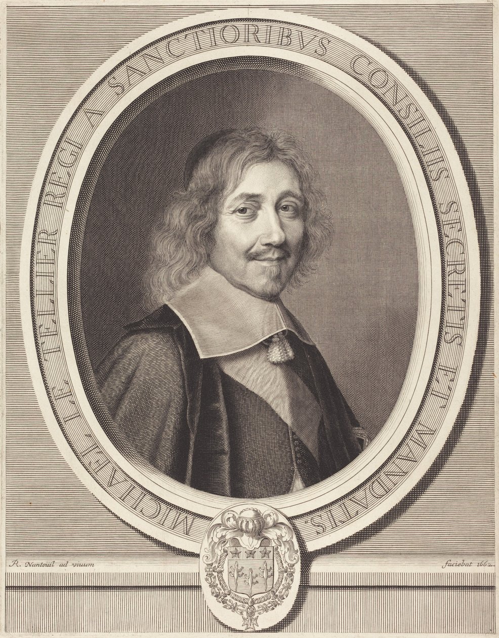 Kansler Michel Le Tellier af Robert Nanteuil