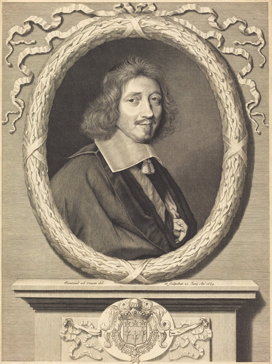 Kansler Michel Le Tellier af Robert Nanteuil