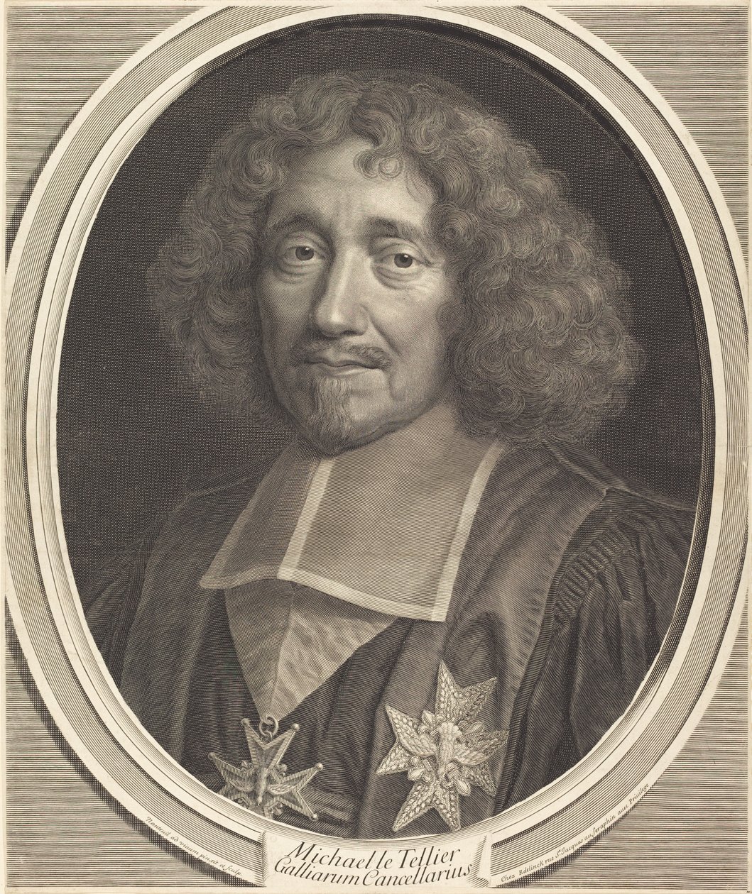 Kansler Michel Le Tellier af Robert Nanteuil