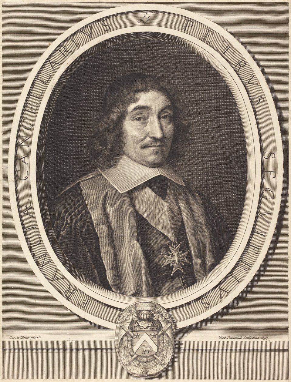 Kansler Pierre Séguier af Robert Nanteuil