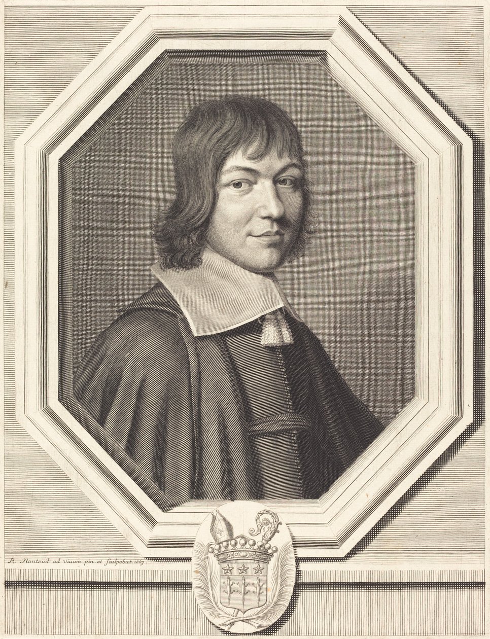 Charles Maurice Le Tellier af Robert Nanteuil