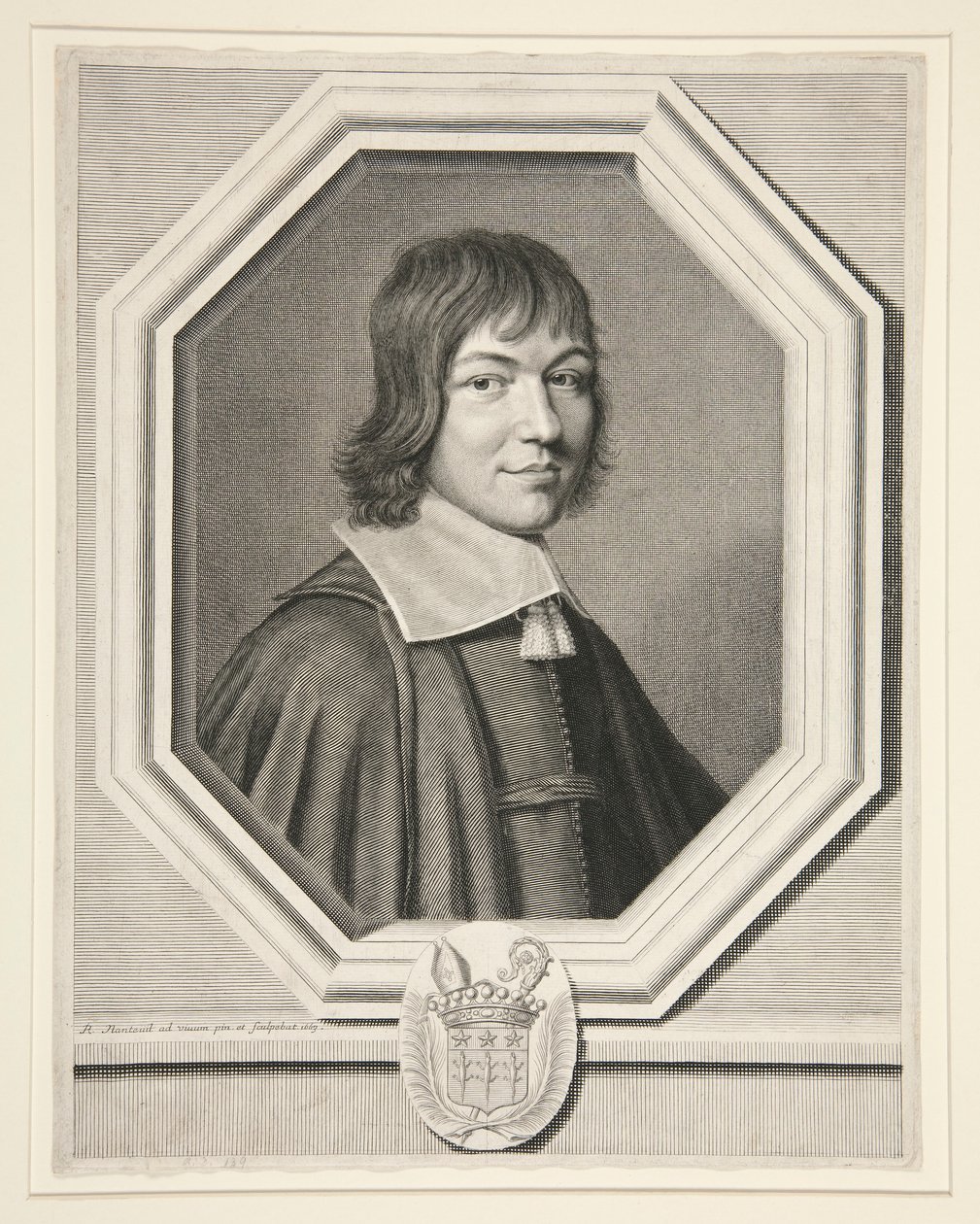 Charles-Maurice Le Tellier, ærkebiskop af Reims (ærkebiskop af Reims) (1642-1710) af Robert Nanteuil