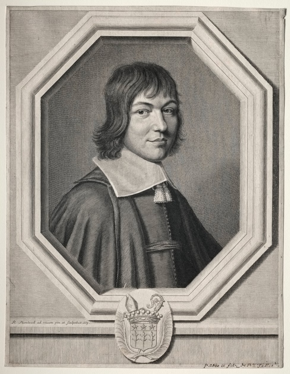 Charles Maurice le Tellier af Robert Nanteuil