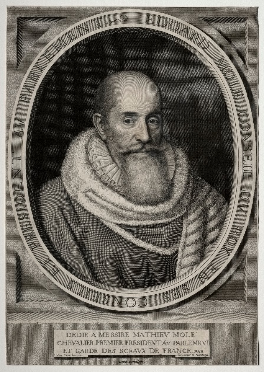 Edouard Mole af Robert Nanteuil