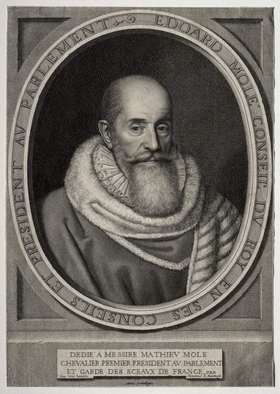 Edouard Mole af Robert Nanteuil