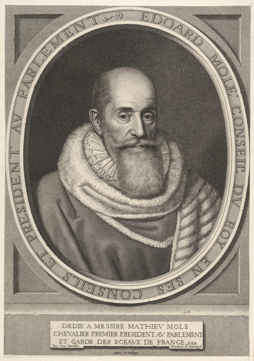 Edouard Molé af Robert Nanteuil
