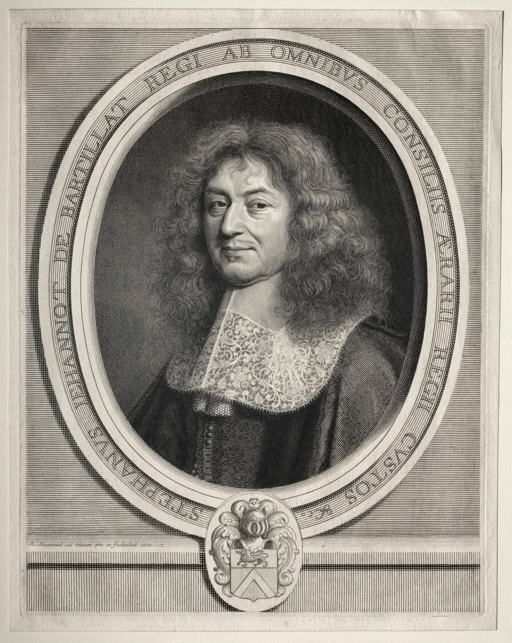 Etienne Jehannot de Bartillat af Robert Nanteuil