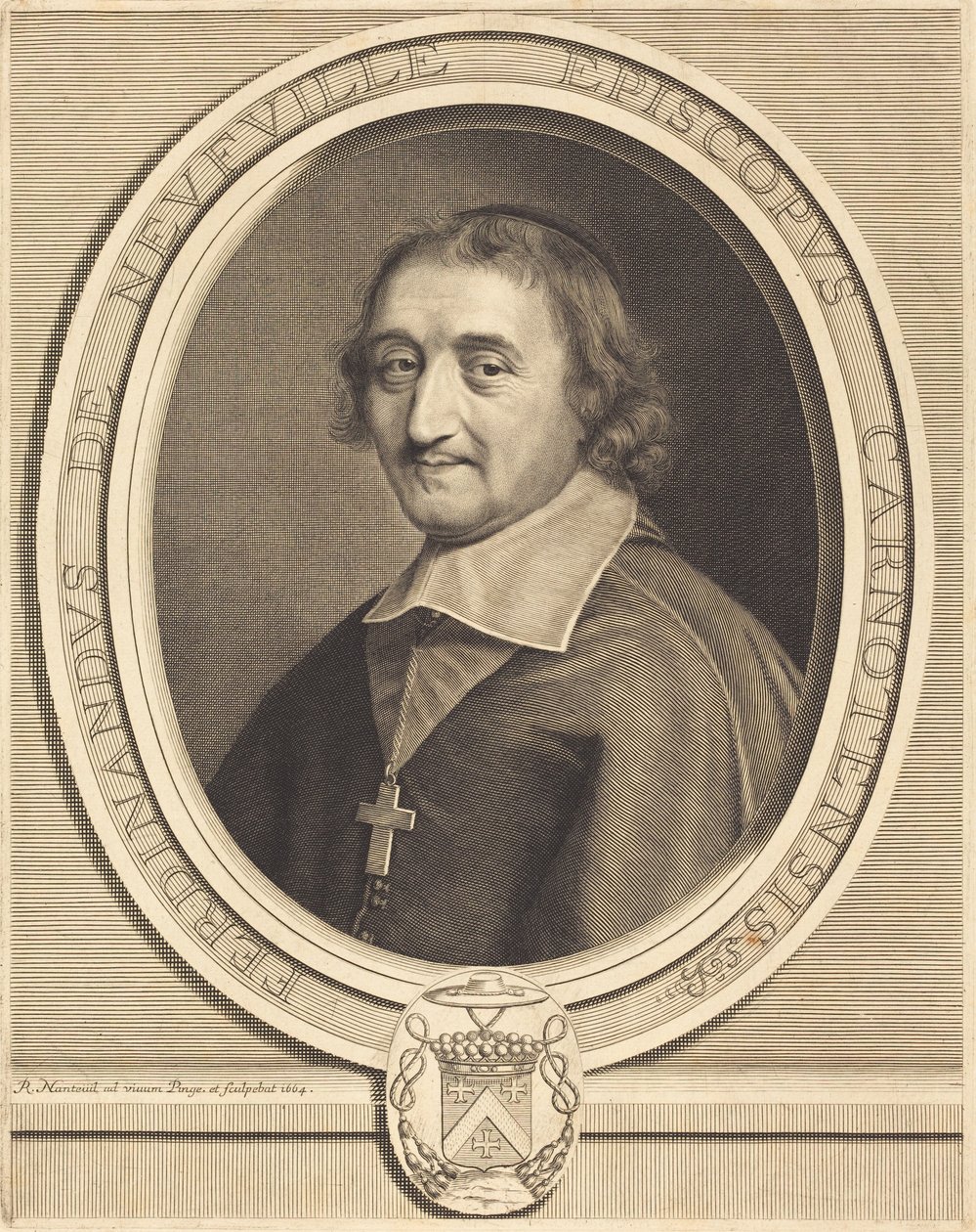 Ferdinand de Neufville af Robert Nanteuil