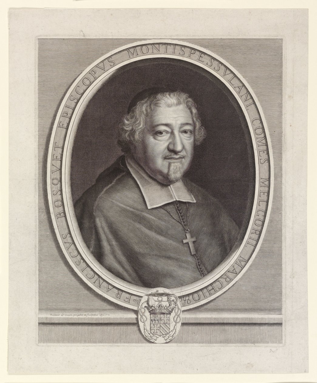 François Bosquet, biskop af Montpellier af Robert Nanteuil