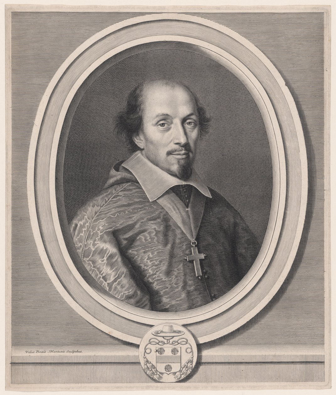 François Mallier du Houssay, biskop af Troyes (Bishop of Troyes) af Robert Nanteuil