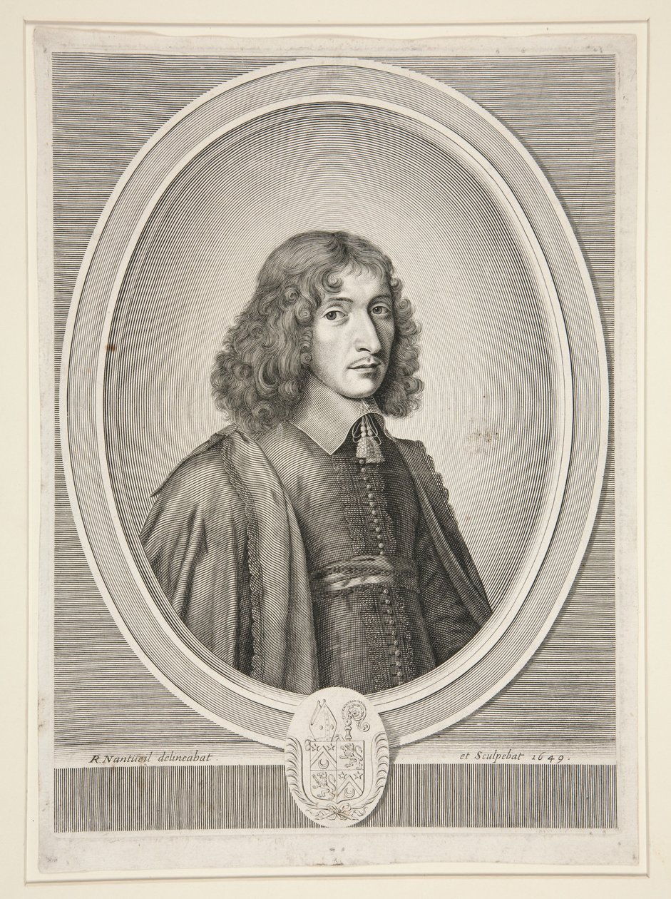 François Molé, abbed i Sainte-Croix i Bordeaux og senere anmodningsmester (1625-1712) af Robert Nanteuil
