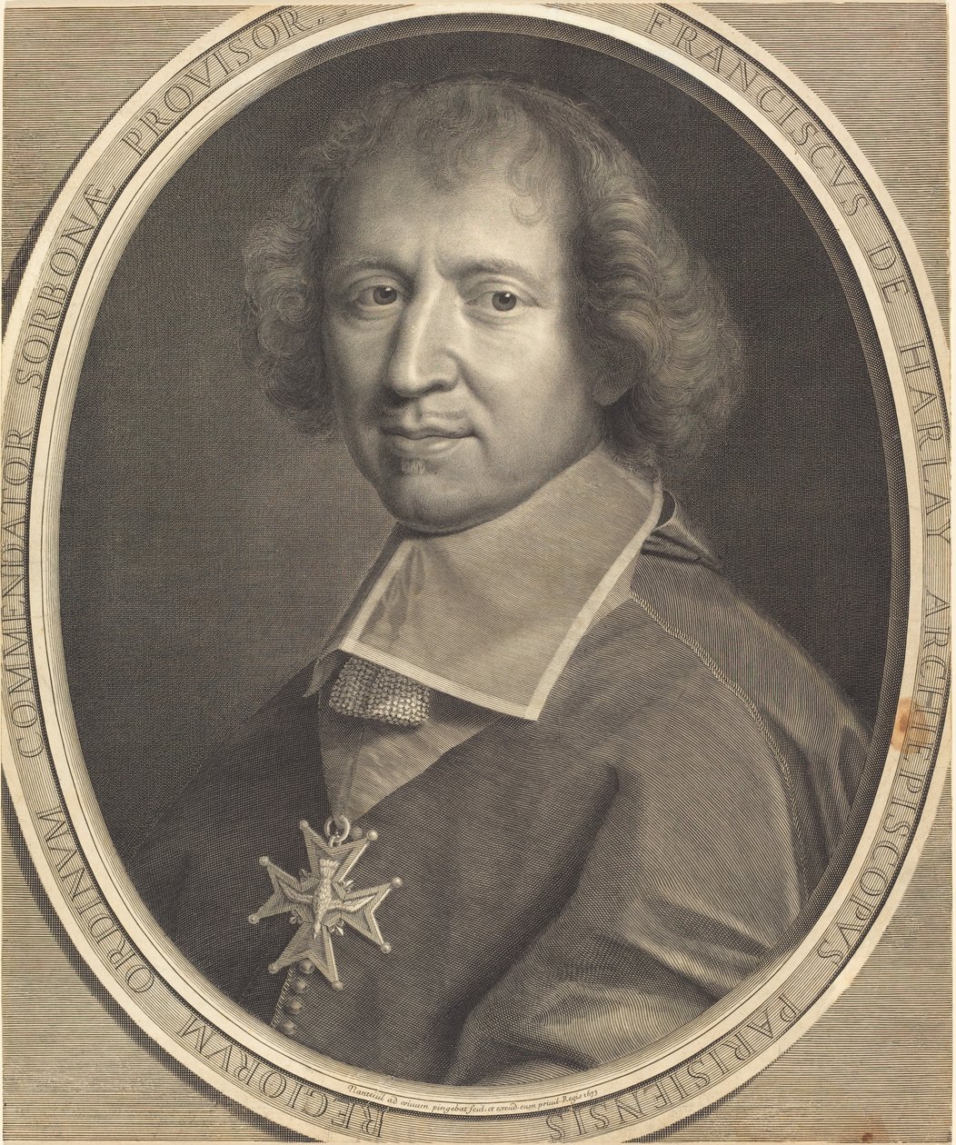 François de Harlay af Robert Nanteuil