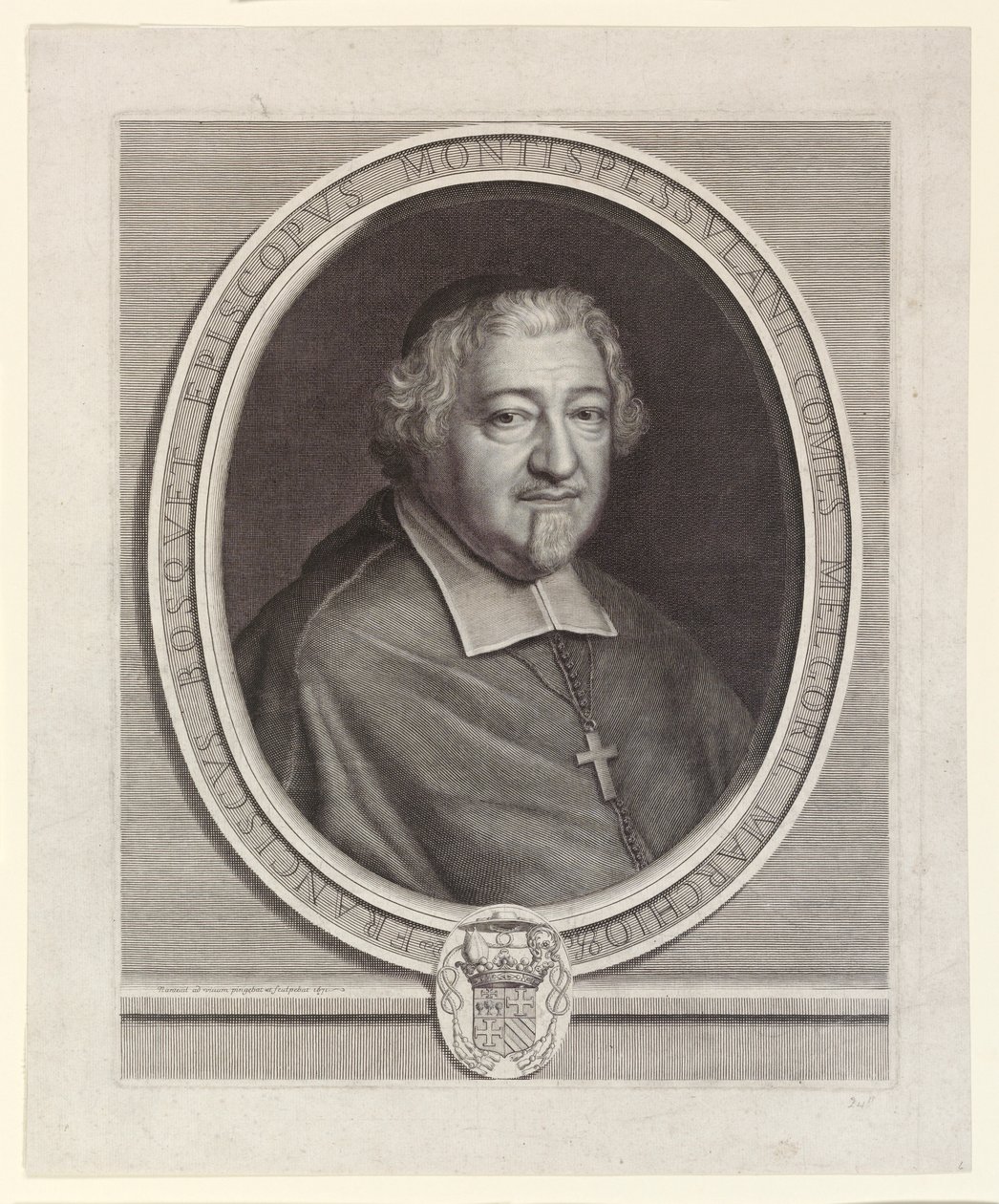 François Bosquet, biskop af Montpellier (biskop af Montpellier) af Robert Nanteuil