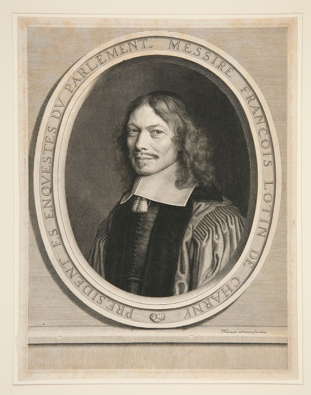 François Lotin de Charny (præsident for parlamentet i Paris) af Robert Nanteuil