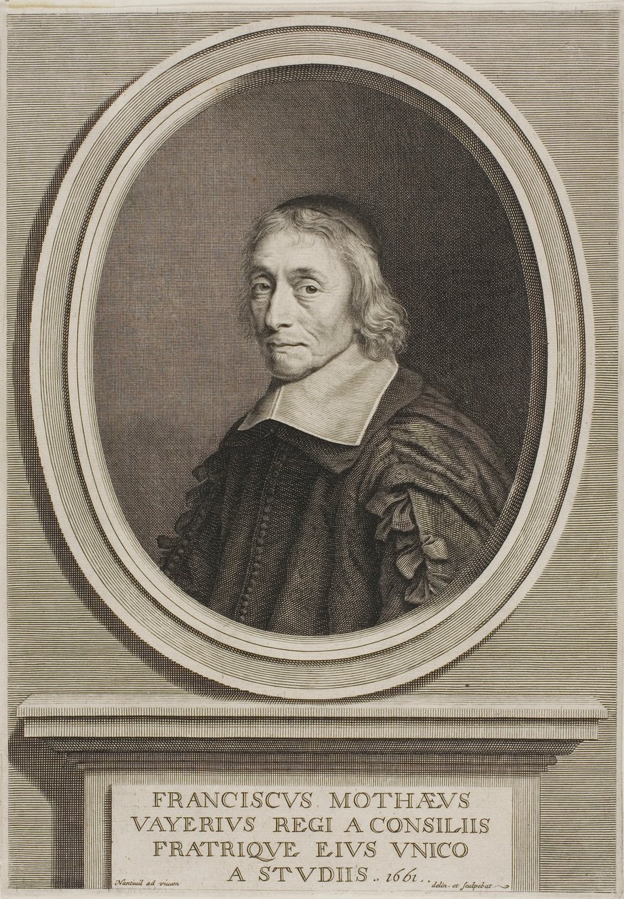 François de la Mothe le Vayer af Robert Nanteuil