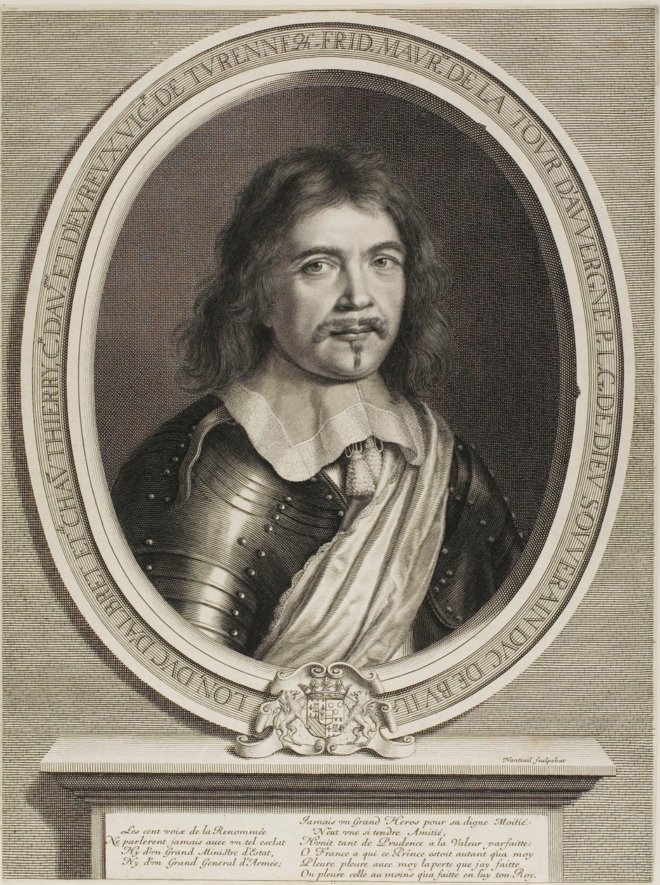 Frederic-Maurice Duc de Bouillon af Robert Nanteuil