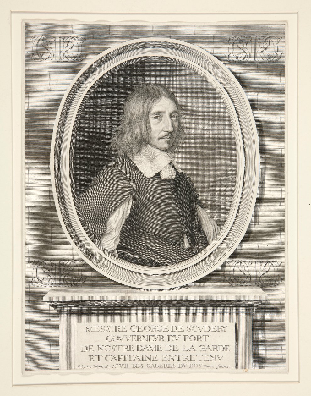 Georges de Scud?ry, forfatter, medlem af akademiet (1601-1668) af Robert Nanteuil