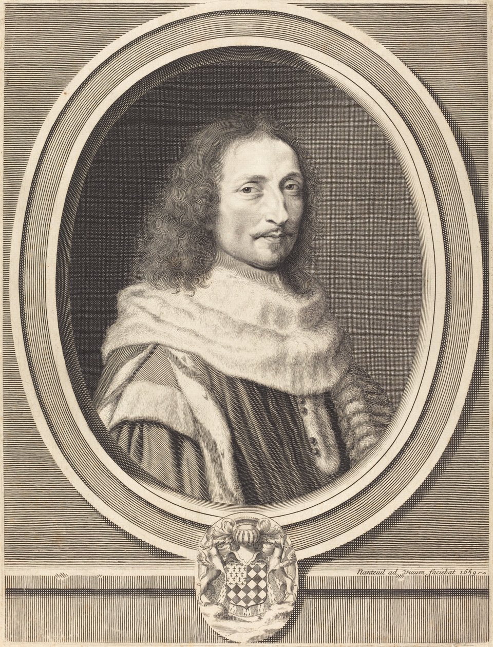 Guillaume de Lamoignon af Robert Nanteuil