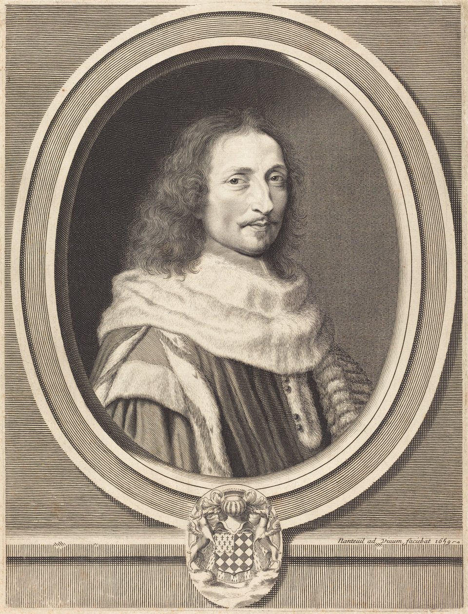 Guillaume de Lamoignon af Robert Nanteuil
