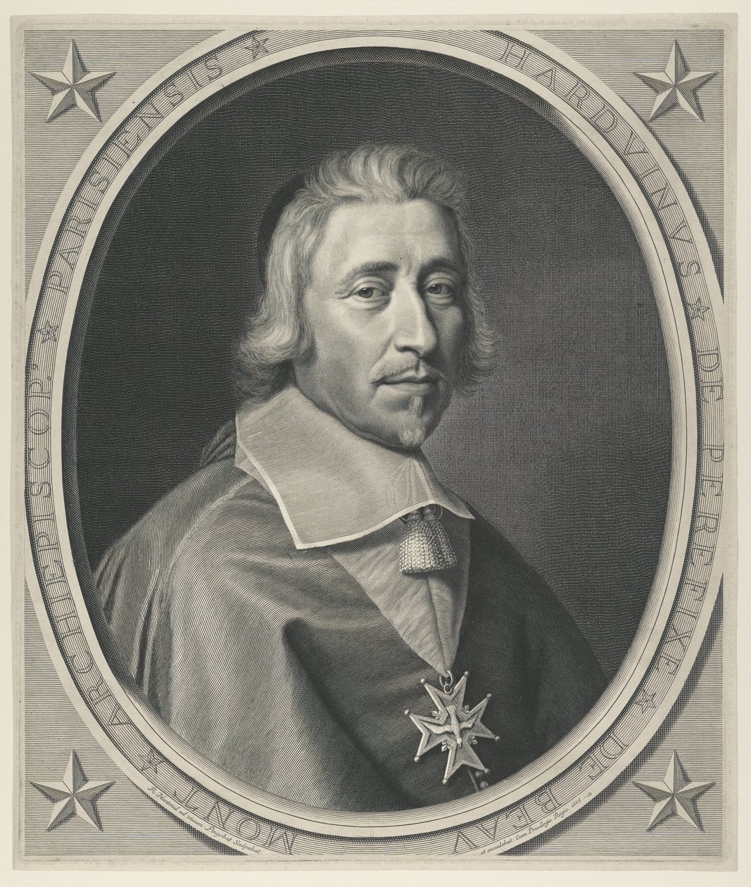 Hardouin de Beaumont de Pérefixe, ærkebiskop af Paris af Robert Nanteuil