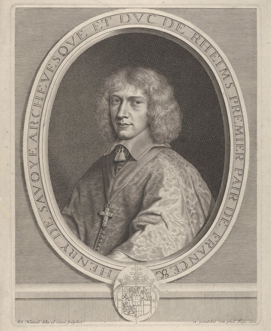 Henrik II af Sevilla, ca. 1651. af Robert Nanteuil