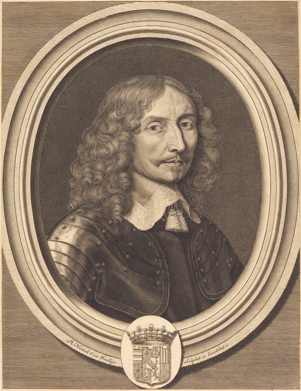 Henry, Marquis de Mouy af Robert Nanteuil