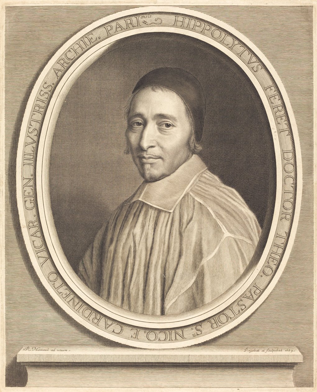 Hippolyte Feret af Robert Nanteuil